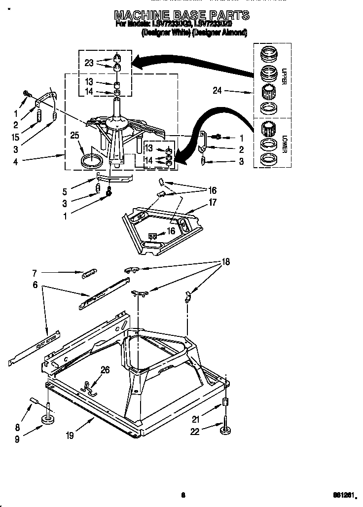 Machine base