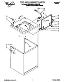 Top and cabinet