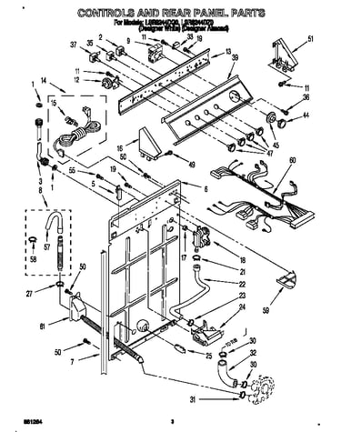 Controls and rear panel