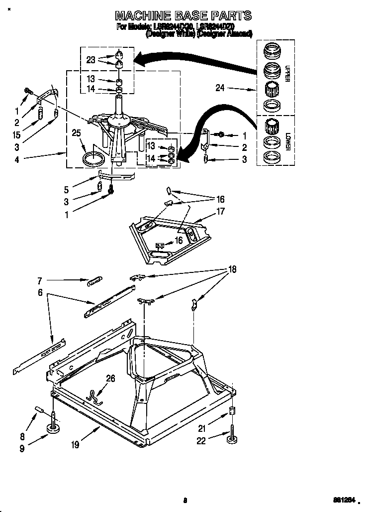Machine base