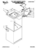 Top and cabinet