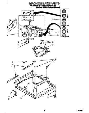 Machine base