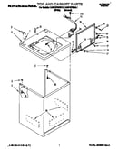 Top and cabinet