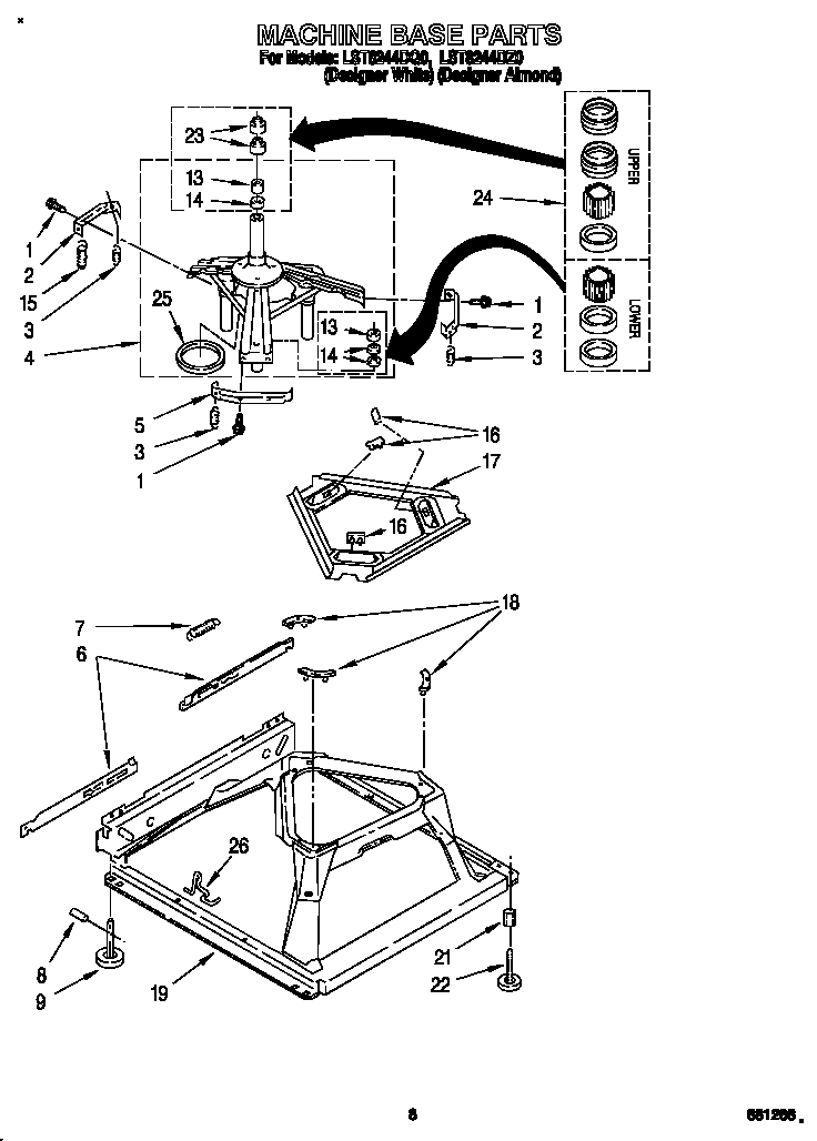 Machine base