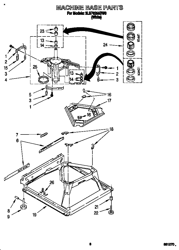 Machine base