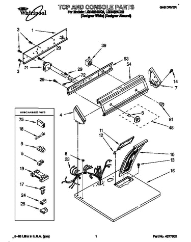 Top and console