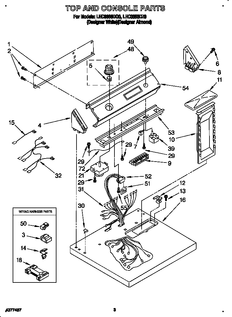 Top and console
