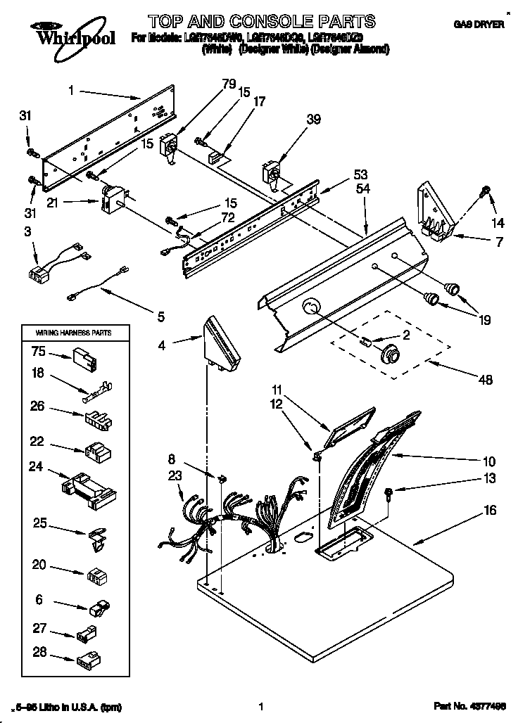 Top and console