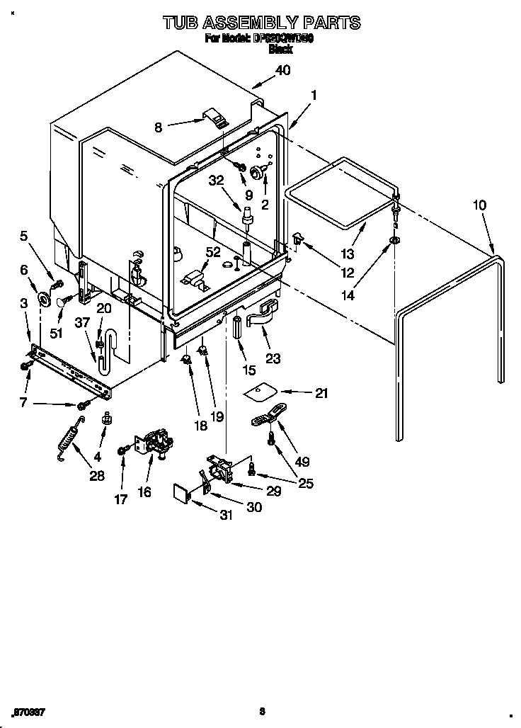 Tub assembly
