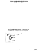 Sealed gas burner assembly