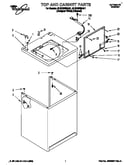 Top and cabinet