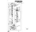 Whirlpool 6LSC9255AQ1 gearcase diagram