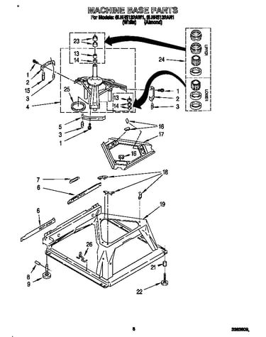 Machine base