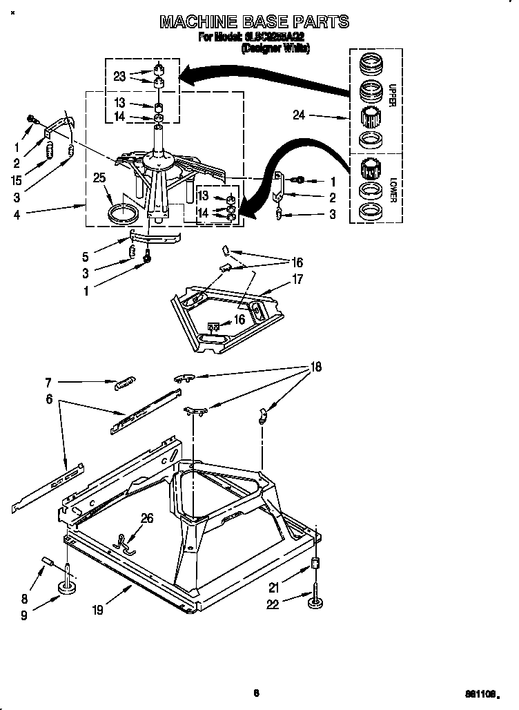 Machine base