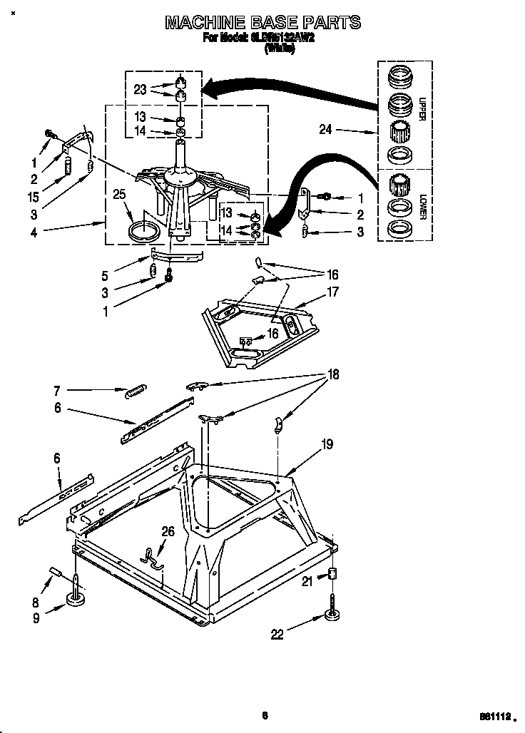 Machine base
