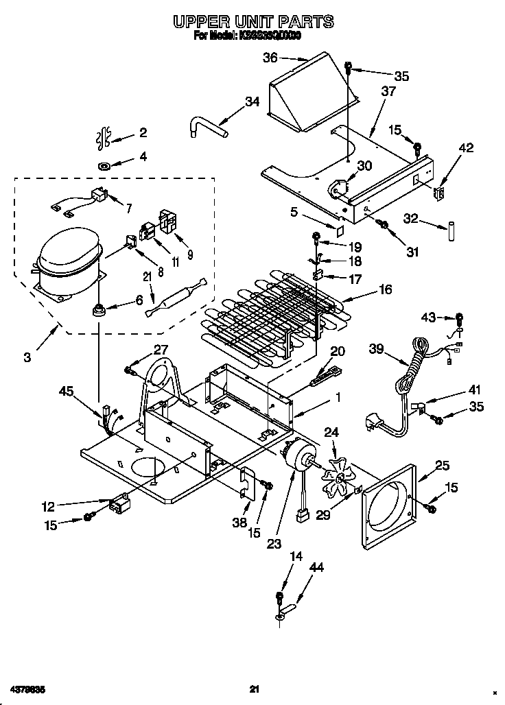 Upper unit