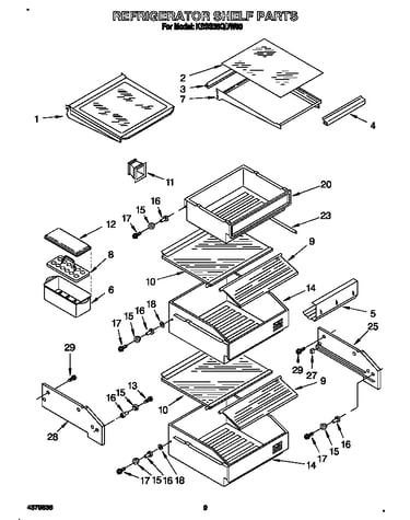 Refrigerator shelf