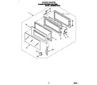 Roper MHE11RDQ0 door diagram