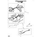 Whirlpool RF354BXDW1 wiring harness diagram