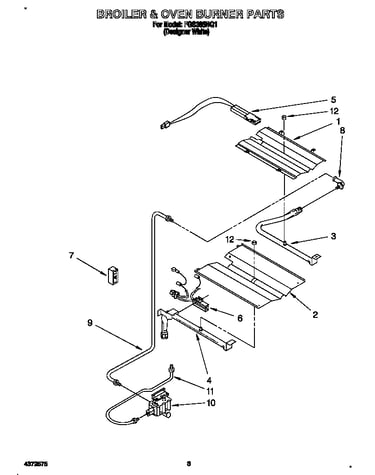 Broiler & oven burner