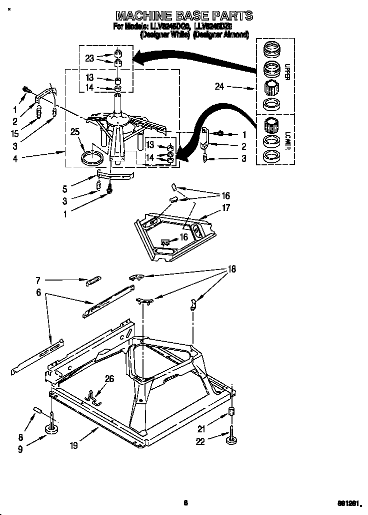Machine base