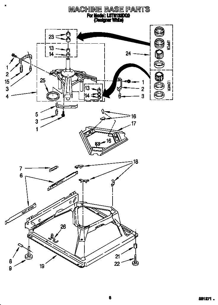 Machine base