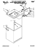 Top and cabinet