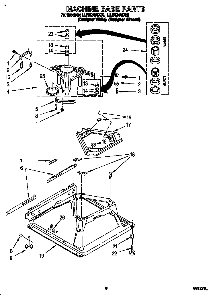Machine base