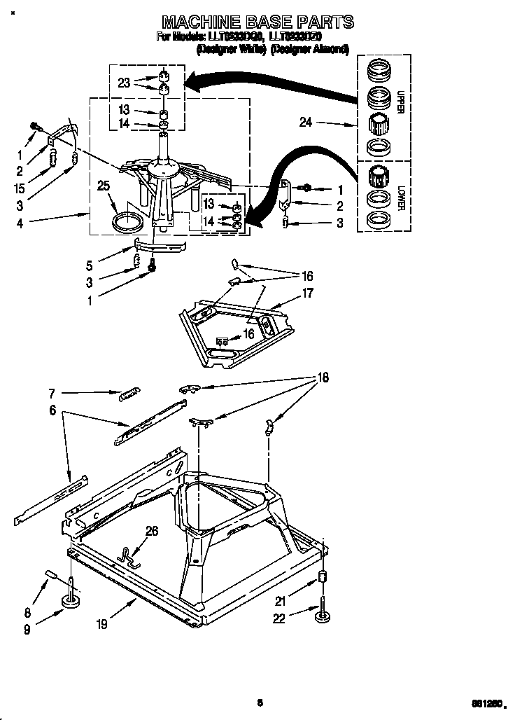 Machine base