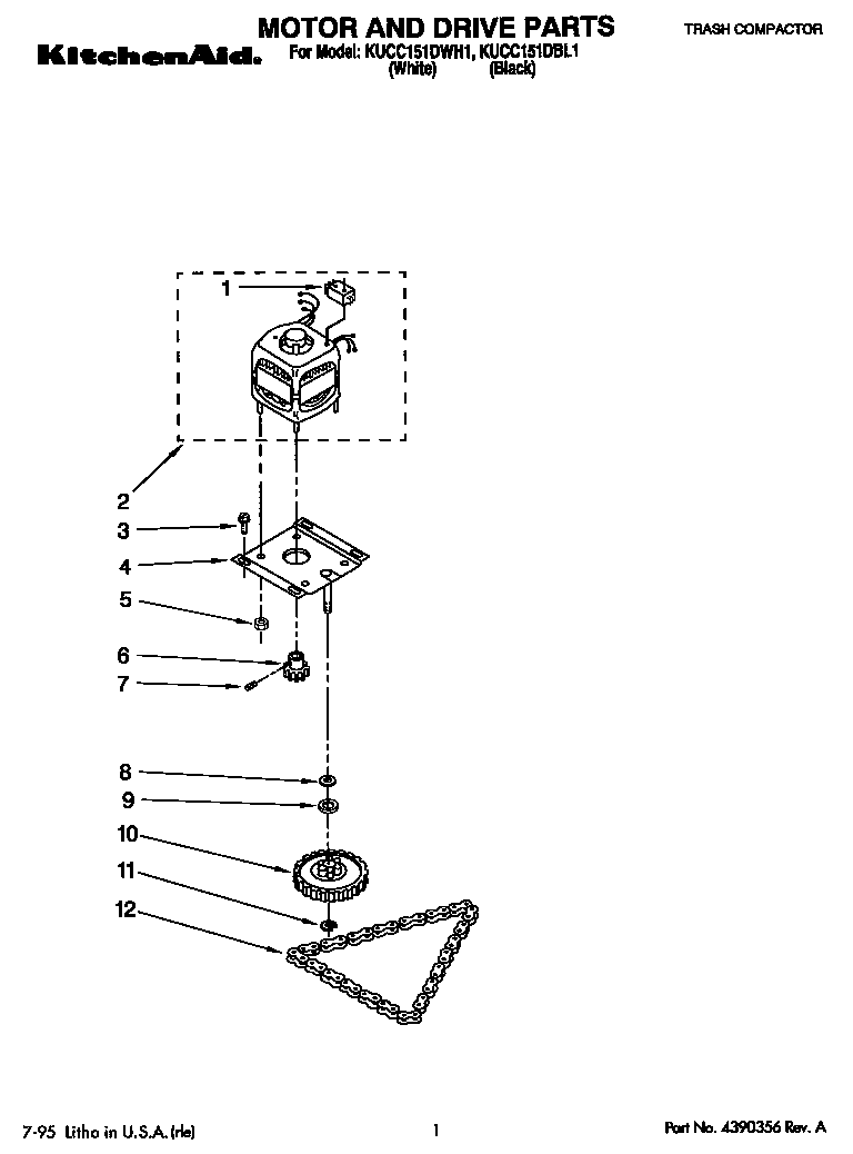 Motor and drive