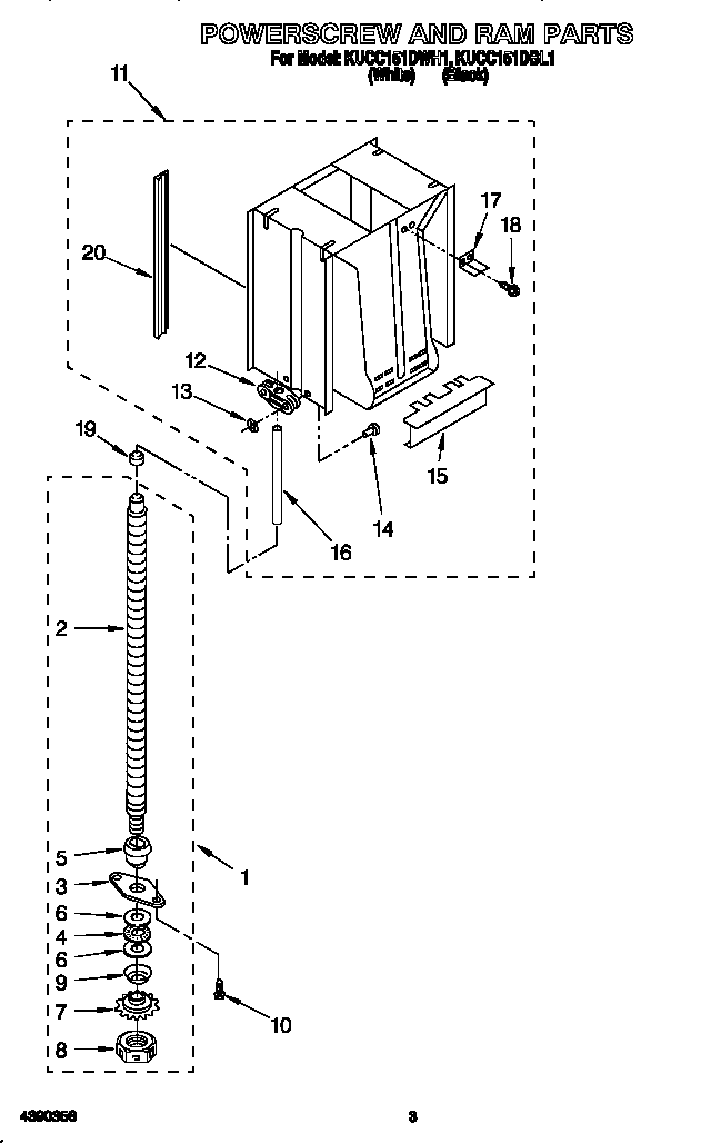 Powerscrew and ram