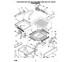 KitchenAid KUIS185DAL0 evaporator, ice cutter grid and water diagram