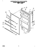 Refrigerator door