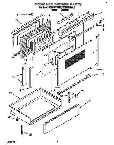 Door and drawer