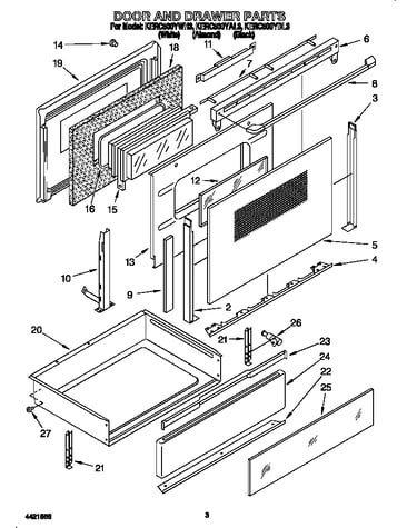 Door and drawer