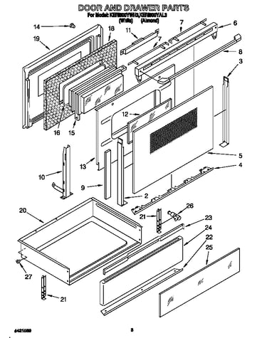 Door and drawer