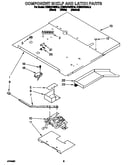Component component shelf and latch