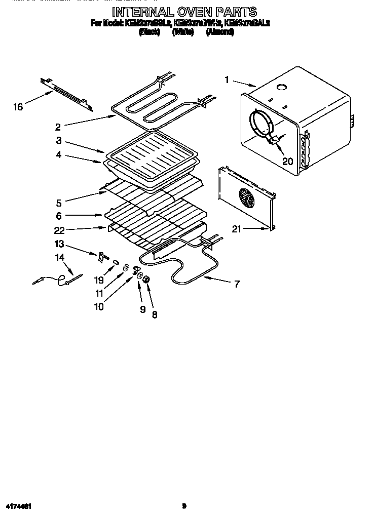 Internal oven