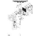 KitchenAid KEMS378BBL0 magnetron and air flow diagram