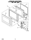 Door and latch