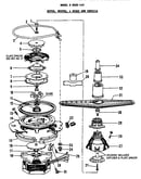 Motor, heater and spray arm