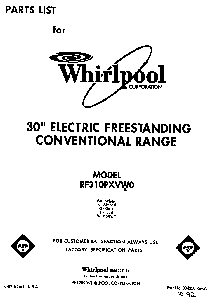 Front cover