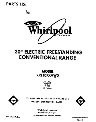 Front cover