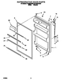 Refrigerator door