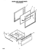Door and drawer