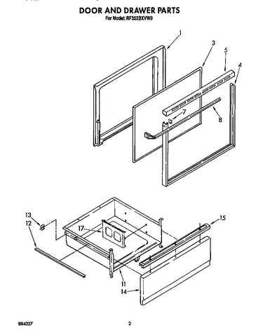 Door and drawer
