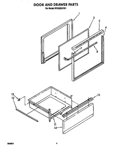 Door and drawer
