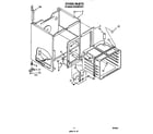 Whirlpool RF302BXVW1 oven diagram