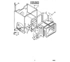 Whirlpool RF302BXVW2 oven diagram