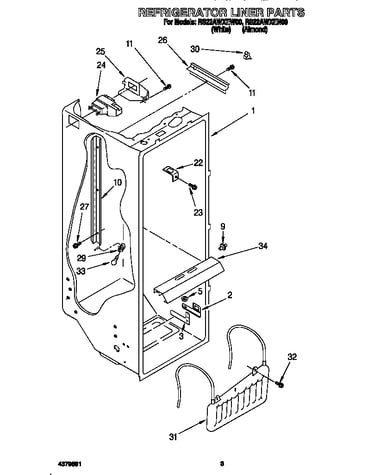 Refrigerator liner